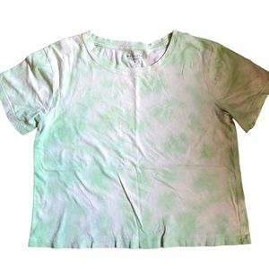 Organic Daily Tie Dye Crop Tee by Athleta